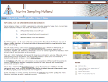 Tablet Screenshot of marinesamplingholland.nl